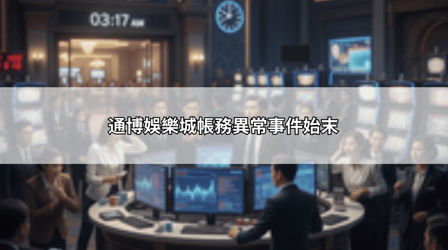 通博娛樂城帳務異常事件始末