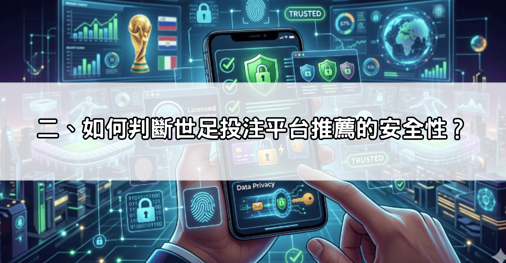 二、如何判斷世足投注平台推薦的安全性？